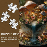 Mushroom Teacup Jigsaw Puzzle 1000 Pieces