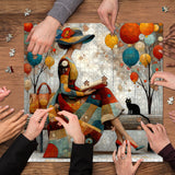 Rompecabezas de tiempo de lectura tranquila, 1000 piezas