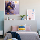 Moonlit Cat Jigsaw Puzzle 1000 Pieces