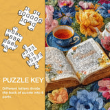 Floral Tea Reading Jigsaw Puzzle 1000 Pieces