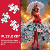 Puzzle Reine des Cartes 1000 pièces