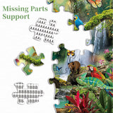 Jungle Menagerie Jigsaw Puzzle 1000 Pieces
