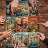 Art Travel Jigsaw Puzzles 1000 Pieces