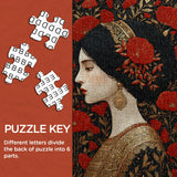 Puzzle di bellezza floreale 1000 pezzi