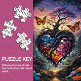 Herzbaum-Puzzle 1000 Teile