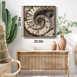 Kartenwipptreppenpuzzle 1000 Stücke