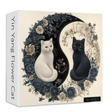 Puzzle Yin Yang Fiore Gatto 1000 Pezzi