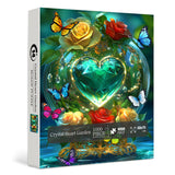 Crystal Heart Garden Jigsaw Puzzle 1000 Pieces
