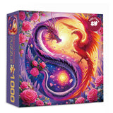 Puzzle Drago e Fenice, 1000 pezzi