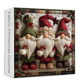 Tissu Noël gnome puzzle 1000 pièces