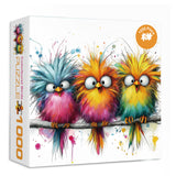 Puzzle Colorburst Uccelli 1000 pezzi