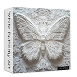 White Butterfly Art Jigsaw Puzzle 1000 Pieces