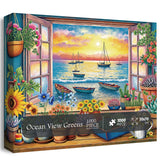 Ocean View Greens Jigsaw Puzzle 1000 Pieces