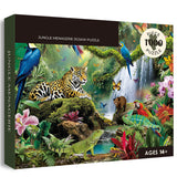 Jungle Menagerie Jigsaw Puzzle 1000 Pieces