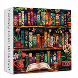 Fantasy Color Bookshelf Jigsaw Puzzle 1000 Pieces
