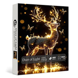 Deer of Light puzzle puzzle 1000 pezzi