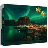Silent Aurora Jigsaw Puzzle 1000 pezzi