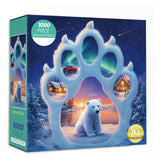 Aurora Paw Jigsaw Puzzle 1000 Pieces