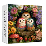 Owl Nest Jigsaw Puzzle 1000 Pieces