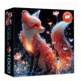 Crystal Fox Jigsaw Puzzle 1000 Pieces