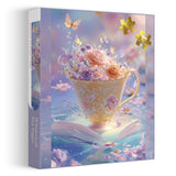 Whimsical Tea Pages Jigsaw Puzzle 1000 Pieces