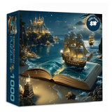 Sailing Booksea Jigsaw Puzzle 1000 Pieces