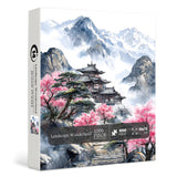 Puzzle Paesaggio Del Paese Delle Meraviglie 1000 Pezzi