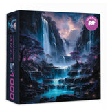 Violet Cascade Jigsaw Puzzle 1000 Pieces