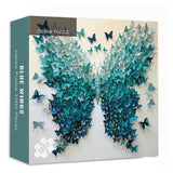Puzzle con ali blu, 1000 pezzi