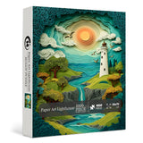 Paper Art Lighthouse Jigsaw Puzzle 1000 Pieces