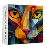 Puzzle geometrico del gattino 1000 pezzi