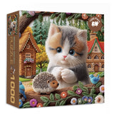 Puzzle da giardino stravagante 1000 pezzi