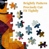 Geometrisches Kitty-Puzzle 1000 Teile