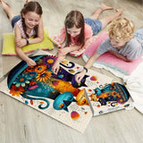 Floral Cats Jigsaw Puzzle 1000 Pieces