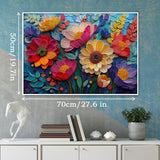 Fabric Blossoms Jigsaw Puzzle 1000 Pieces