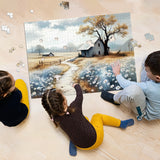 Field Scenery Jigsaw Puzzle 1000 Pieces