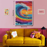 Colorful Waves Jigsaw Puzzles 1000 Pieces