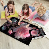 Pink Dream Rose Jigsaw Puzzle 1000 Pieces
