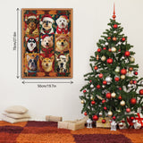 Weihnachtshunde Jigsaw Puzzle 1000 Stück