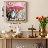 Cats in the Rain Jigsaw Puzzle 1000 Pieces