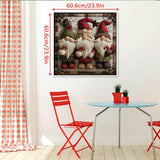 Tissu Noël gnome puzzle 1000 pièces
