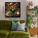 Mushroom Teacup Jigsaw Puzzle 1000 Pieces