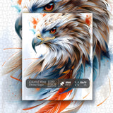 Colorful Wing Divine Eagle Jigsaw Puzzle 1000 Pieces
