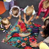 Patchwork Hummingbird Jigsaw Puzzle 1000 Pieces