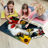 Colorful Flower Woman Jigsaw Puzzle 1000 Pieces