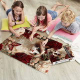 Peony Cat Dreams Jigsaw Puzzle 1000 Pieces