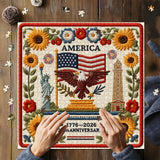 Puzzle Stelle, Strisce e Libertà, 1000 pezzi