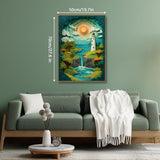 Paper Art Lighthouse Jigsaw Puzzle 1000 Pieces