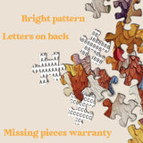 Puzzle Colorato Galli 1000 Pezzi