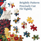 Cute Christmas Chickens Jigsaw Puzzle 1000 Pieces